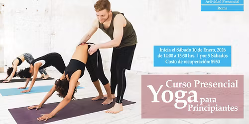 Curso de Yoga para Principiantes (por 5 S\u00e1bados)