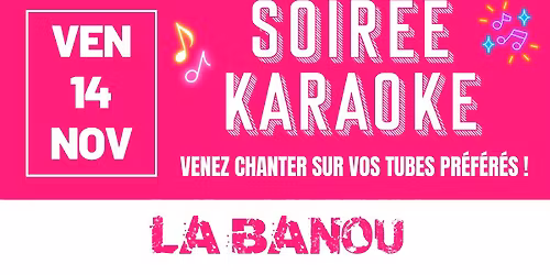 \ud83c\udfa4\u2728 Soir\u00e9e Karaok\u00e9 \ud83c\udfb6