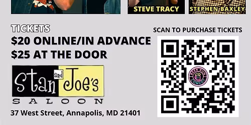 Stand Up Comedy & Music Night at The Lounge @  Stan and Joe's Saloon