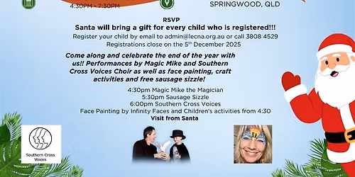 LECNA Community Christmas Carols