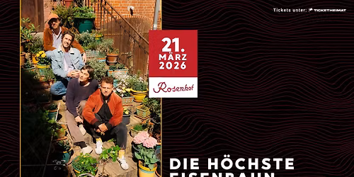 Die H\u00f6chste Eisenbahn \u2022 21.03.2026 \u2022 Rosenhof Osnabr\u00fcck
