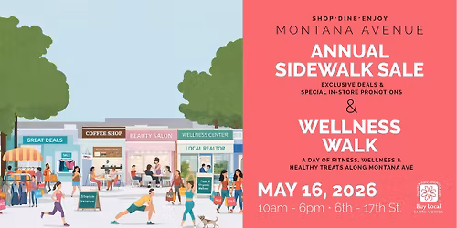 Annual Sidewalk Sale & Wellness Walk