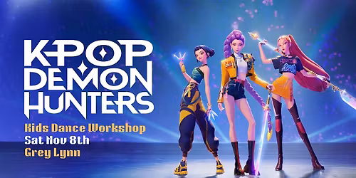 KPop Demon Hunters Kids Dance Workshop - Nov 8th
