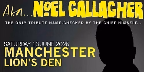 Aka Noel Gallagher Live At Lions Den, Manchester