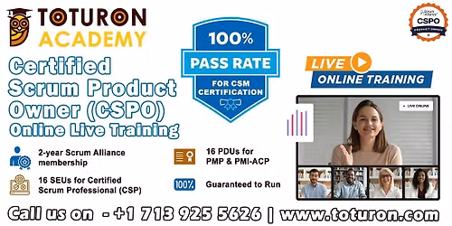 2 Days Certified Scrum Product Owner (CSPO) Training in New York