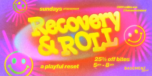 Basement Bowl + Skate: Recovery & Roll