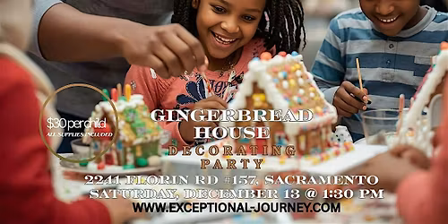 Gingerbread House Decorating Party