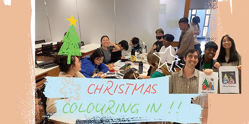 CHRISTMAS COLOURING IN !!