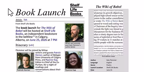 Book Launch: The Wiki of Babel