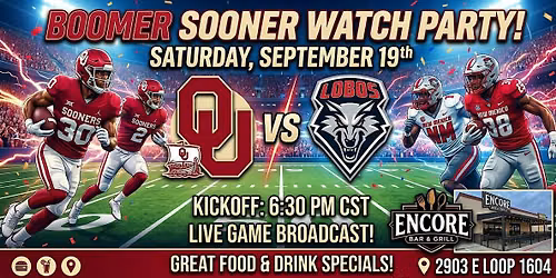 OU vs. New Mexico: Official Watch Party