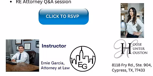NON-CE Class for Realtors "Lunch with Landlord Attorney Ernie Garcia"