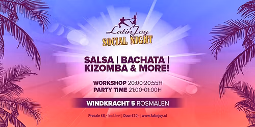 LatinJoy Social Night ''Summer Edition''!