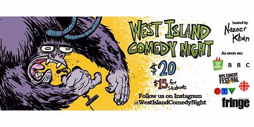 West Island Comedy Night in Pointe-Claire (presented by Comedy Cave MTL)