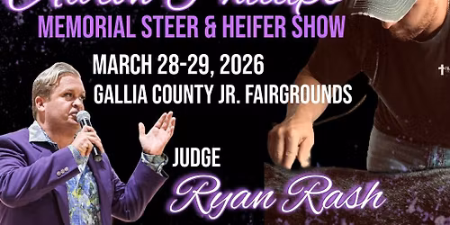 Aaron Phillips Memorial Steer & Heifer Show\ud83d\udc9c\ud83d\udda4