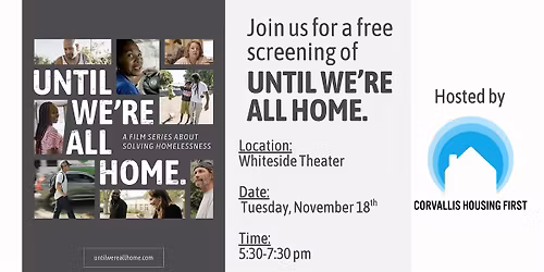 Until We're All Home screening