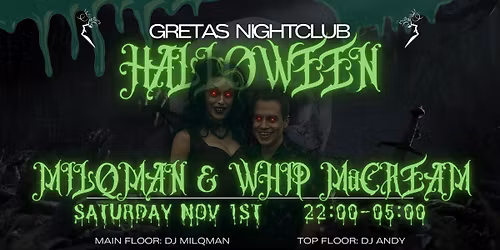 \ud83e\udd87\ud83c\udfb6 HALLOWEEN WEEKEND Part 2 \u2013 MILQMAN & WHIP MACREAM \ud83c\udfb6\ud83e\udd87