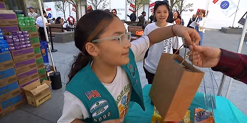Troop 6000 Girl Scout Cookie Pop-Up at Time Out Market Union Square