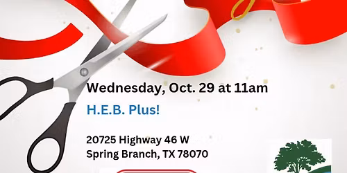 H.E.B. Plus! End of Remodel Ribbon Cutting Ceremony!