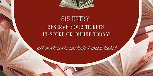 Book Nerd Nite: DIY Flower Bouquet