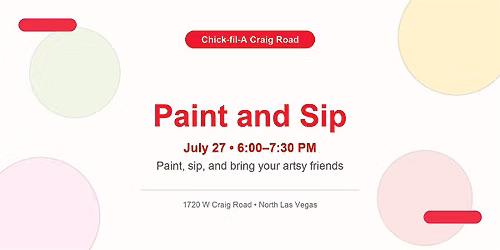 Paint and Sip