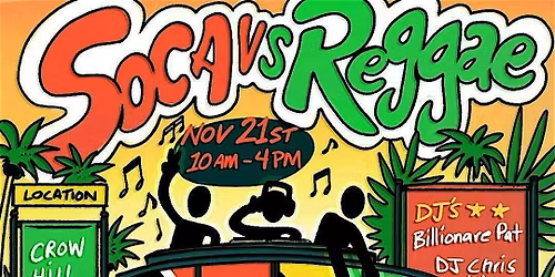 Soca Vs Reggae : Flag Fete Edition