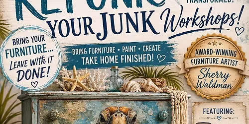 Refunk Your Junk Furniture Painting Workshop