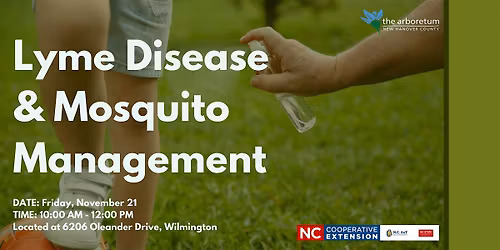 Lyme Disease & Mosquito Management