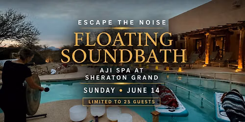 Floating Soundbath at Aji Spa
