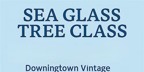 Coastal Sea Glass Christmas Tree