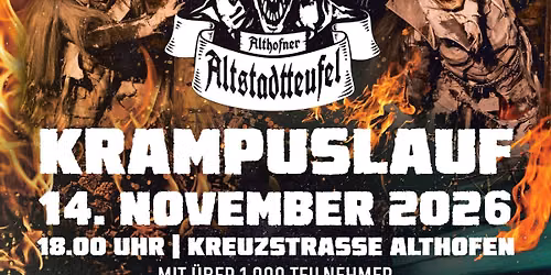 Krampuslauf Althofen 2026 — Stadtgemeinde Althofen