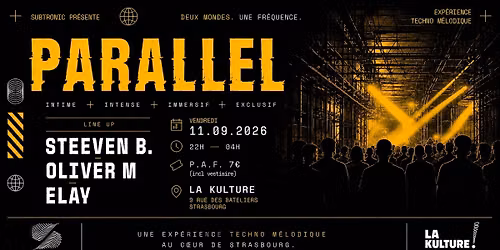 \u26a1 PARALLEL \u2014 11.09.2026