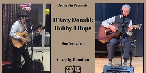 \ud83c\udfb6 Hobby 4 Hope with D\u2019arcy Donald