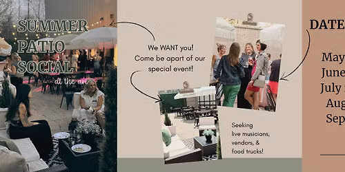 Patio Summer Social