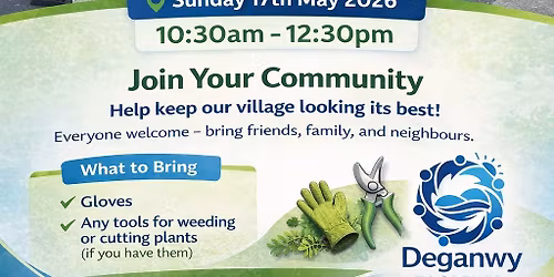 Deganwy Village Clean Up