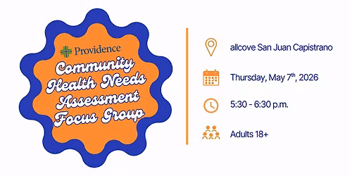 Providence 2026 Community Health Needs Assessment Focus Group