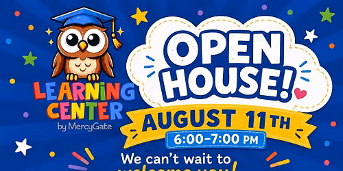 Open House 2026-2027 School Year