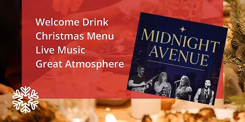 Midnight Avenue XMAS PARTY NIGHT @ St.Elli's Bay Brasserie, Llanelli