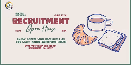 Recruitment Open House at Access Services - June 10th, 2026