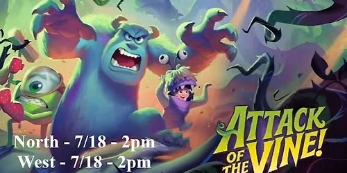 Attack of the Vines Prerelease Lorcana at Central