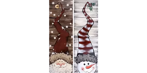 Snowy Santa - Paint and Sip in New Braunfels | Classpop!\u2122