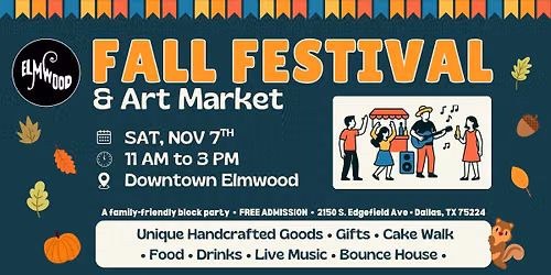 Elmwood Fall Festival & Art Market