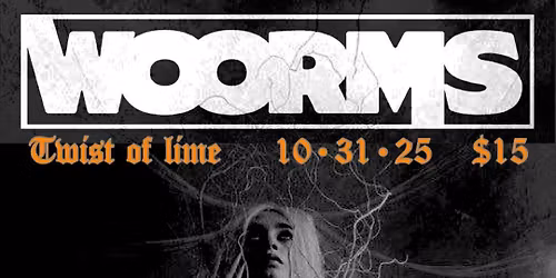 HALLOWEEN PARTY feat. Woorms + The Cybin Project + Choke + Electric Age