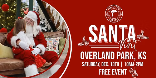 Santa Visit at Overland Park (Free)
