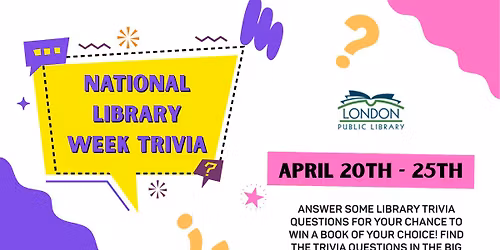 National Library Week Trivia