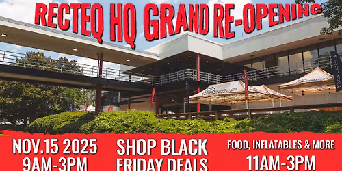 recteq HQ Grand Re-Opening