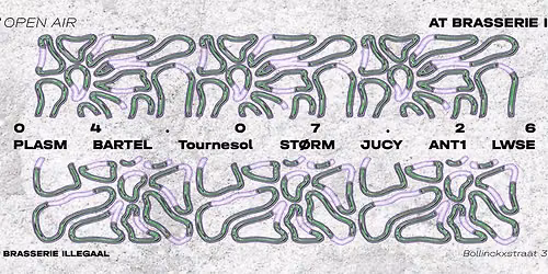 District OPEN AIR @Brasserie illegaal