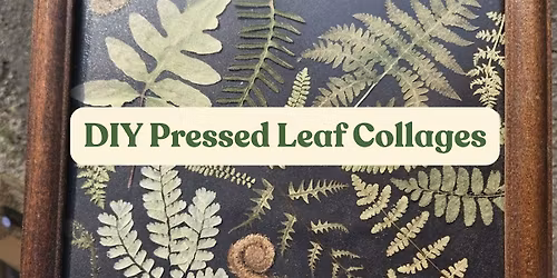 Pressed Leaf Collage Workshop