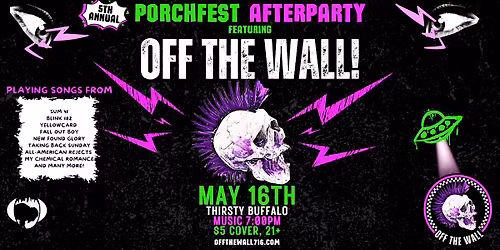 5th Annual Porchfest Afterparty!