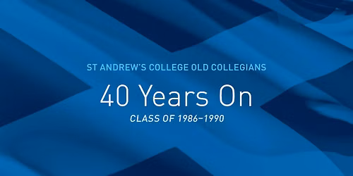 40 Years On: Class of 1986\u20131990