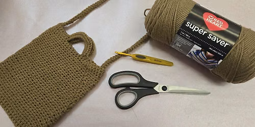 Crochet Mini Purse - Market City